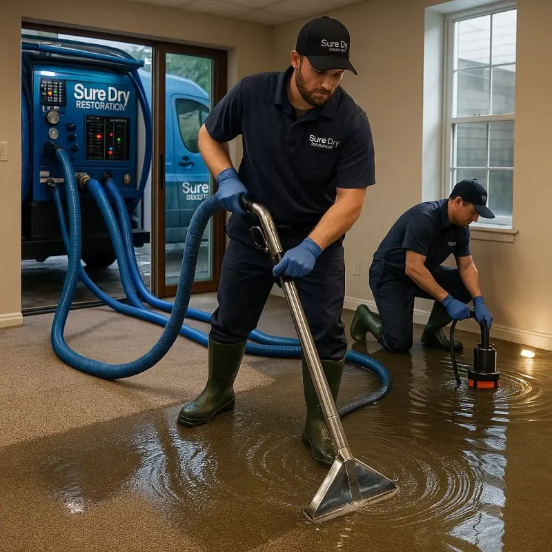 Water Extraction and Removal process in Derby, KS